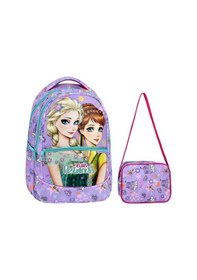 Resim Little Princess İlkokul Sırt Çantası + Beslenme Çantası 2310 Çok Renkli 