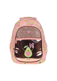 Resim Kaukko Kids Love Sırt Çantası Aynalı taşlı Avokado L5096 