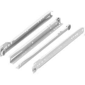 Resim Samet 50 Cm Beyaz Ray Çekmece Rayı (1 Takım ) (407807572) Beyaz 