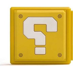 Resim Maoyaya Nintendo Switch İçin Dayanıklı Micro Sd Kutusu, Nostaljik Soru Bloğu Tasarımı 