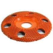 Resim Saburtooth Sd4125h Kalın Diş Delikli Ahşap Disk Törpü 100 Mm 