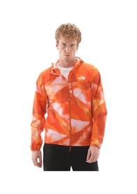 Resim F0a872763k1-r The North Face M Hıgher Run Wınd Jacket Erkek Yağmurluk-rüzgarlık Turuncu F0a872763k1-r Turuncu 