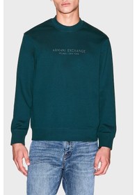 Resim Armani Exchange Erkek Sweat Xm001284 Af20934 Ub022 Petrol PETROL 