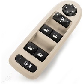 Resim Peugeot 508 Sol Ön Dörtlü Cam Açma Düğmesi Anahtarı 2009-2017 Kre 