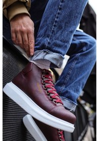 Resim Chekich Ch258 Cbt Roma Erkek Bot Bordo Bordo 