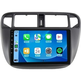 Resim Maitech M-t-c 332 Serisi Honda Civic İes 1997-2001 4+32gb Multimedya Teyp 9" 