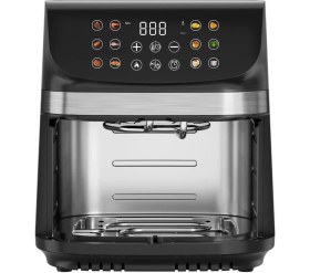 Resim Onvo 9l Çift Rezistanslı Airfryer, Sağlıklı ve Lezzetli Pişirim 