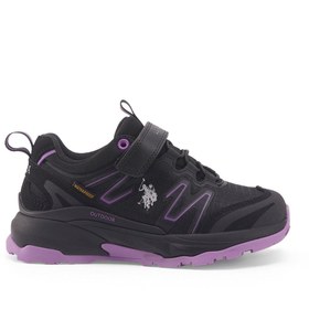 Resim U.S. Polo Assn. TEDERA 4PR Siyah Kız Çocuk Outdoor 