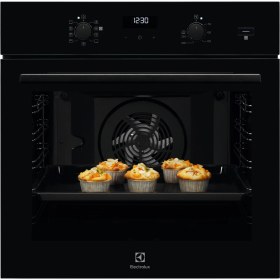 Resim Electrolux EOD5H70Z 500 Serisi Surroundcook Steambake Buhar Ilaveli Aquaclean Temizlemeli 72 Lt Siyah Cam Ankastre Fırın 
