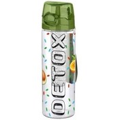 Resim ® Tutma Saplı Kilitli Kendiliğinden Süzgeçli Kolay Taşınabilir Detoks Sporcu Diyet Matarası 