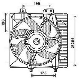 Resim Esse Oto - 207/c3 Fan Motoru 1253.h4 Davlumbazlı 07- Kal 419900 1253.p8 
