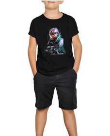 Resim F1 Lewis Hamilton 44 Siyah Çocuk Tişört (534729546) Siyah 