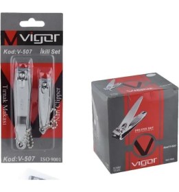 Resim VİGOR Vigor Deluxe Set 2’li Tırnak Makası GKH 