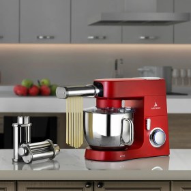 Resim Aryıldız Hyper x Stand Mikser Mat Kırmızı 