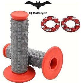 Resim Cloudstore Kırmızı 22mm 24mm Universal Atv Motosiklet Gidon Kawasaki Suzuki Yamaha Ktm Motocross 