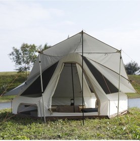 Resim Kingcamp Anızo S 320 Canvas Glamping Çadır Bej 
