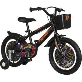 Resim Trendbisiklet Bmx Black 16 Jant Çocuk Bisikleti, 4-6 Yaş 