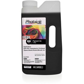 Resim PHOTO INK (Akıllı Mürekkep) DX5/DX7/5113 Kafalar için 1000 ml MATTE BLACK Pigment Plotter Mürekkep (T-PND) 