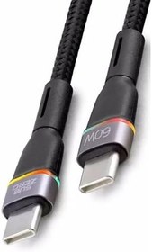 Resim Zipax şarj Kablosu 60W RGB, LG K50s K51s K52 K61 K62 Type-C Hızlı Ile Uyumlu 