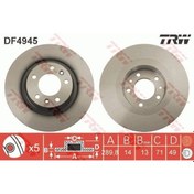 Resim Trw-df4945 - Fren Diski Arka Scudo Jumpy Expert Tepee 1.6 2.0 H 