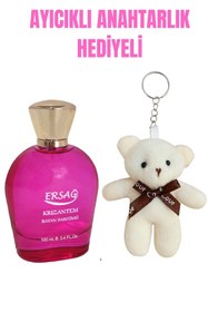 Resim Ersağ KRİZANTEM PARFÜM 100 cc AYICIKLI ANAHTARLIK HEDİYELİ 