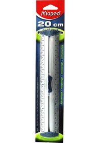 Resim Maped Alüminyum Çift Desimetre Cetvel 20 CM 