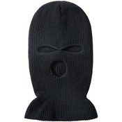 Resim Neon Pembe Balaclava Kayak Maskesi Kılıfı Siyah Diğer 