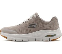 Resim Skechers Air Cooled Arch Fit Mens Sneaker Erkek Günlük Spor Ayakkabı Bej Bej 