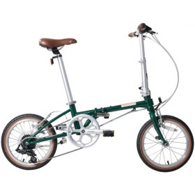 Resim Dahon Boardwalk D7 16 Jant V Fren Katlanır Bisiklet (Yeşil) 