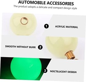 Resim Holibanna Otomobil Aksesuarları Araba Kolu Topuzu Kol Topuzu Değişiklik Gerektirmez Kolay Kurulum Gece Tasarımı 