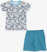 Resim Breeze Girls & Boys Erkek Bebek Pijama Takımı Sevimli Rakun Desenli 9 Ay-3 Yaş, Gri-gri Gri 
