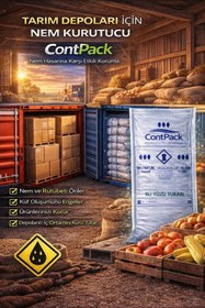 Resim nemtut Contpack Plus Konteyner Depolara Nem Alıcı Rutubet Korozyon Önleyici 20 Adet 380 gr 