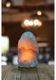 Resim Çankırı Kaya Tuzu Tuz Lambası 2-3 KG + Tuz Sabunu Kahverengi 