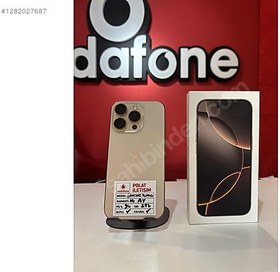 Resim Apple iPhone 16 Pro İkinci El TR | 256 GB | Çöl Titanyum 