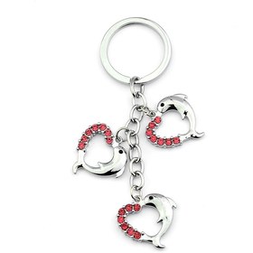 Resim New Life Promosyon Nl Taşlı Yunus Figürlü Anahtarlık Mdl1 