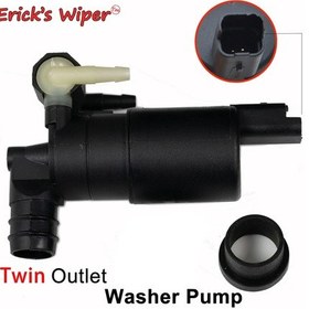 Resim Lasonstiges Erick Ön Silecek Lastikleri Ve Arka Cam Silecek Motor Yıkama Pompası Grommet İle Citroën C2 C3 C4 C5 C8 Ds3 Ds4 Ds5 İkiz Çıkış 