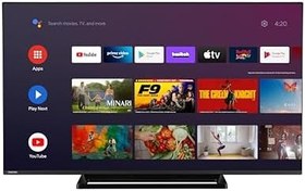 Resim Toshiba 50UA3E63DT 50" 127 Ekran Dahili Uydu Alıcılı 4K Ultra HD Android Smart LED TV 