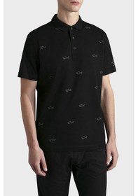 Resim Paul & Shark Erkek Polo Yaka T Shirt 23411252 011 Siyah SIYAH Siyah 