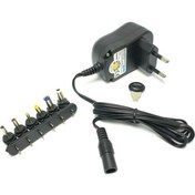 Resim Genel Markalar 12w 3v-12v Adaptör 3-12 Volt 1 Amper Unıversal Uç Kademeli/ayarlanabilir Adaptör Wellpower Wp-01123p 