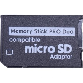 Resim Pop Konsol Memory Stick Pro Duo Çevirici Adaptör Hafıza Kartı Çevirici 