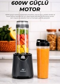 Resim YH-1200 Kişisel Blender - 600W Güçlü & Taşınabilir Smoothie Makinesi 