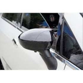 Resim Fiat Punto Yarasa Ayna Kapağı - Piano Black - Parlak Siyah 