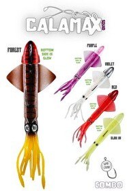 Resim Fujin Calamax Squid Kalamar Silikon Yem PURPLE-200 Gr 