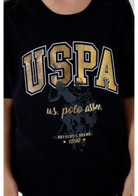 Resim U.s. Polo Assn. Kız Çocuk Siyah Pijama Takım Siyah 