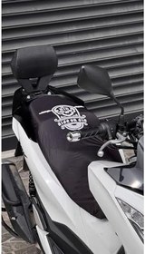 Resim Motobros Arora Beatrix ile Uyumlu Sele Kılıfı Desenli Paraşüt Kumaş 