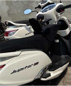 Resim TVS JUPİTER Motosiklet Çocuk Koltuğu, Emniyet Kemerli, Siyah Deri, Kollu, 2-8 Yaş Arası, Hediyeli 