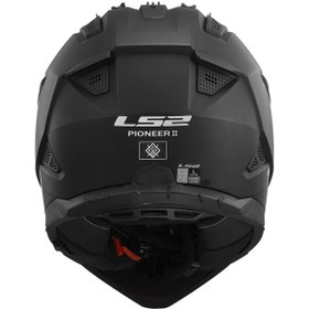 Resim LS2 FAST 2 MAT SİYAH KASK 