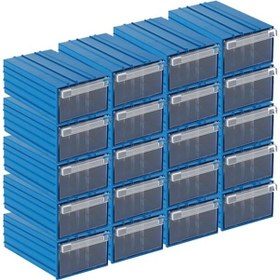 Resim Sembol Plastik Çekmeceli Kutu 120 (20 Adet) 