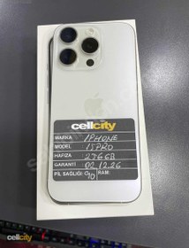 Resim Apple iPhone 15 Pro İkinci El TR | 256 GB | Beyaz 