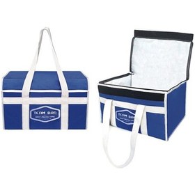 Resim Termbag 36 Litre Katlanabilir Termal Termos Çanta Mavi 